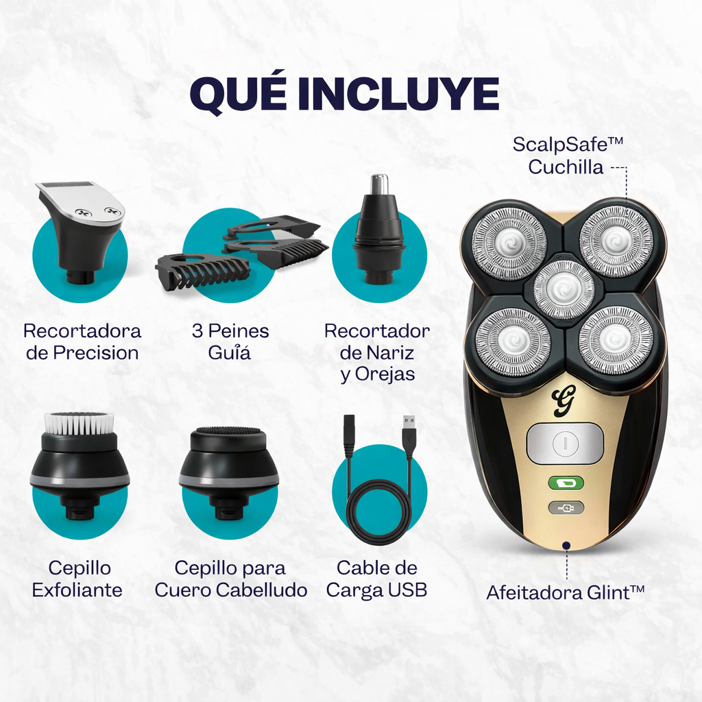 Kit de afeitado Glint™